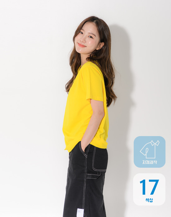 [자체제작] 코마 30수 라운드 반팔티셔츠