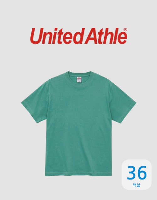 [United Athle] 17수 헤비 레귤러핏 반팔 티셔츠