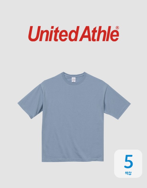 [United Athle] 17수 헤비 오버핏 반팔